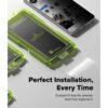 RINGKE Tempered Glass Samsung Galaxy S26 S25 Ultra Plus RINGKE Easy Slide Screen Protector Clear HD Privacy Anti Spy With Tray Installation Screen Protector Guard 2 Pack