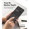 RINGKE Tempered Glass Samsung Galaxy S26 S25 Ultra Plus RINGKE Easy Slide Screen Protector Clear HD Privacy Anti Spy With Tray Installation Screen Protector Guard 2 Pack