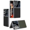 Case Samsung Galaxy S26 Ultra Plus GKK Grossy Glass Texture Leather Sleek Metal Frame Protective