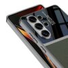 Case Samsung Galaxy S26 Ultra Plus GKK Grossy Glass Texture Leather Sleek Metal Frame Protective