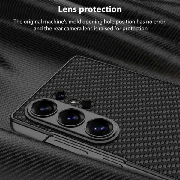 ginee_20260514165159360_1838366851.jpeg GKK Case Samsung Galaxy S26 S25 S24 Ultra Plus GKK Electroplated Triumph Leather Kickstand Protective Cover Casing
