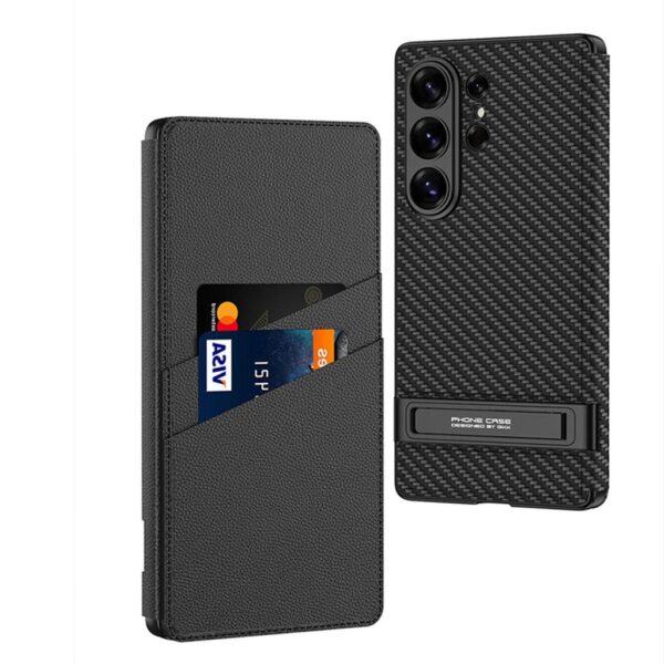 ginee_20260514165259141_8467365159.jpeg Case Samsung Galaxy S26 Ultra Plus GKK Triumphal Flap Flip Buka Tutup Leather Cover Card Slot Kartu Wallet Stand Kickstand Protective Cover Casing