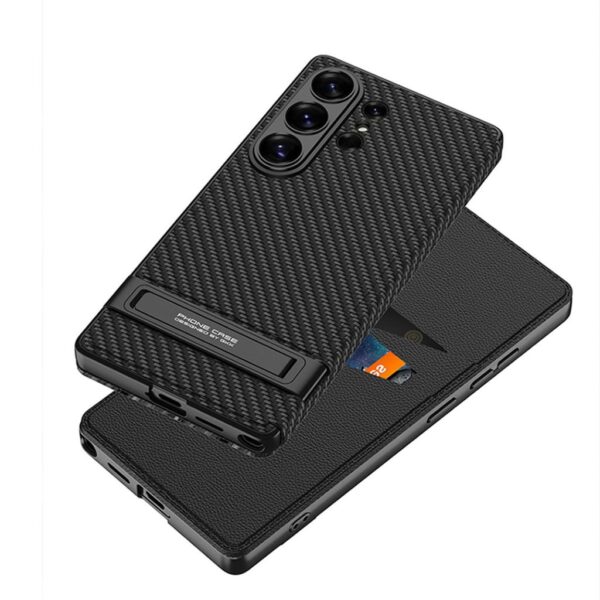 ginee_20260514165259219_9301959843.jpeg Case Samsung Galaxy S26 Ultra Plus GKK Triumphal Flap Flip Buka Tutup Leather Cover Card Slot Kartu Wallet Stand Kickstand Protective Cover Casing