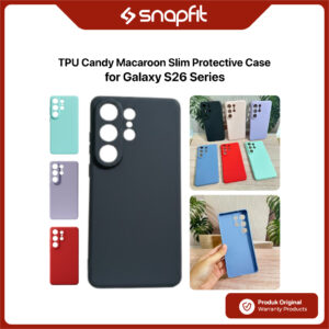 ginee_20260514170115547_9418979067.jpeg SNAPFIT Case Samsung S26 Ultra SNAPFIT TPU Candy Macaroon Slim Thin Tipis Protective Cover Casing