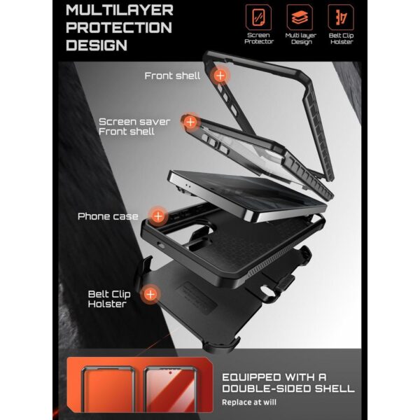 ginee_20260514170224032_5877600873.jpeg Case Samsung Galaxy S26 Ultra Plus SUPCASE Unicorn Beetle Mag Pro MagSafe Magnetic Wireless Charging with Stand Kickstand Built-in Screen Protector Anti Gores Guard & Belt Clip Rugged Protective Premium Casing